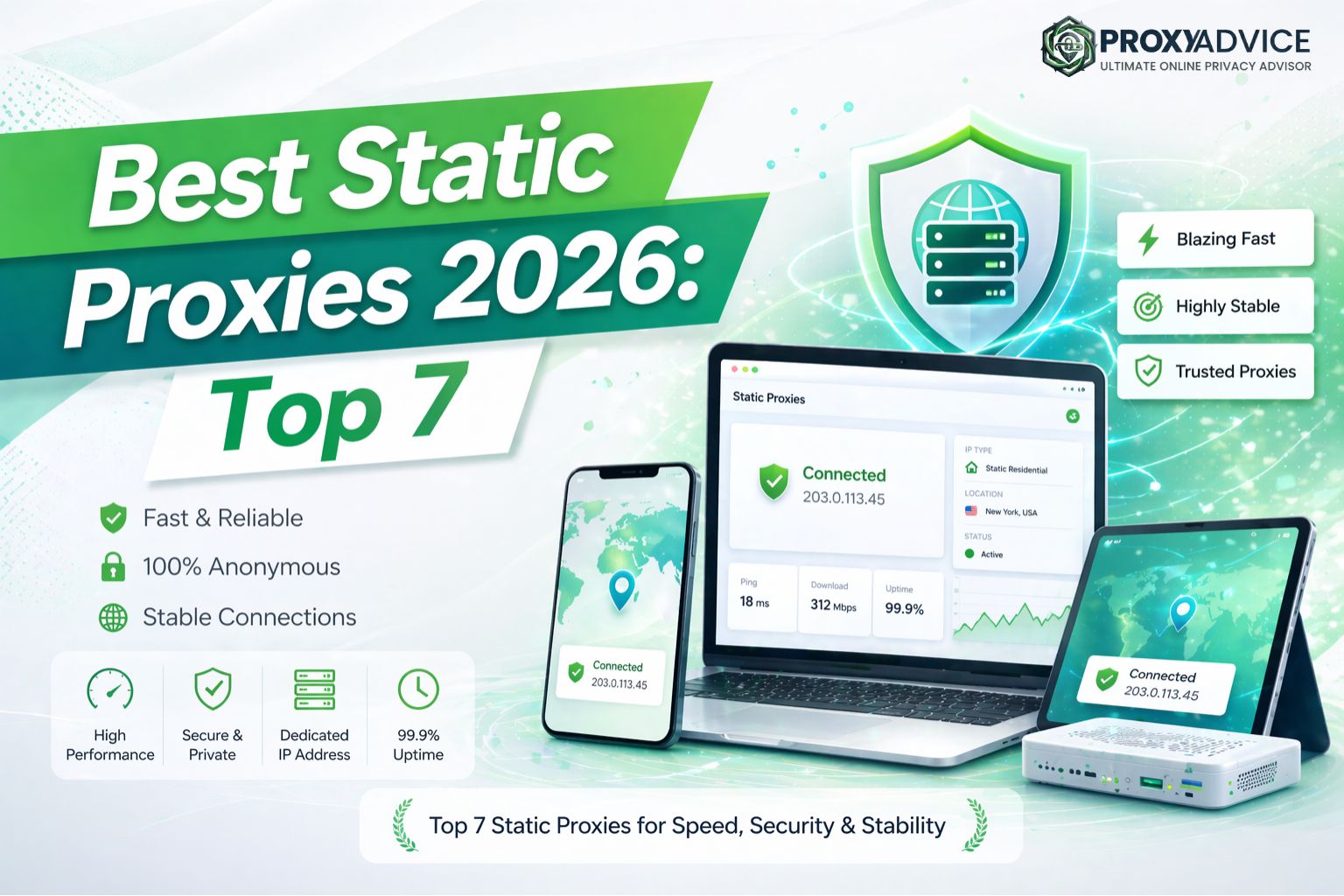 Best Static Proxies 2026 Guide