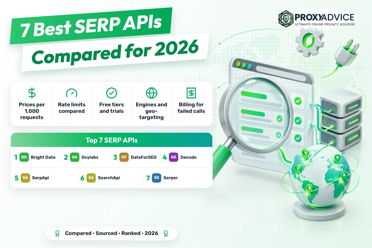 Best SERP APIs in 2026: 7 providers compared
